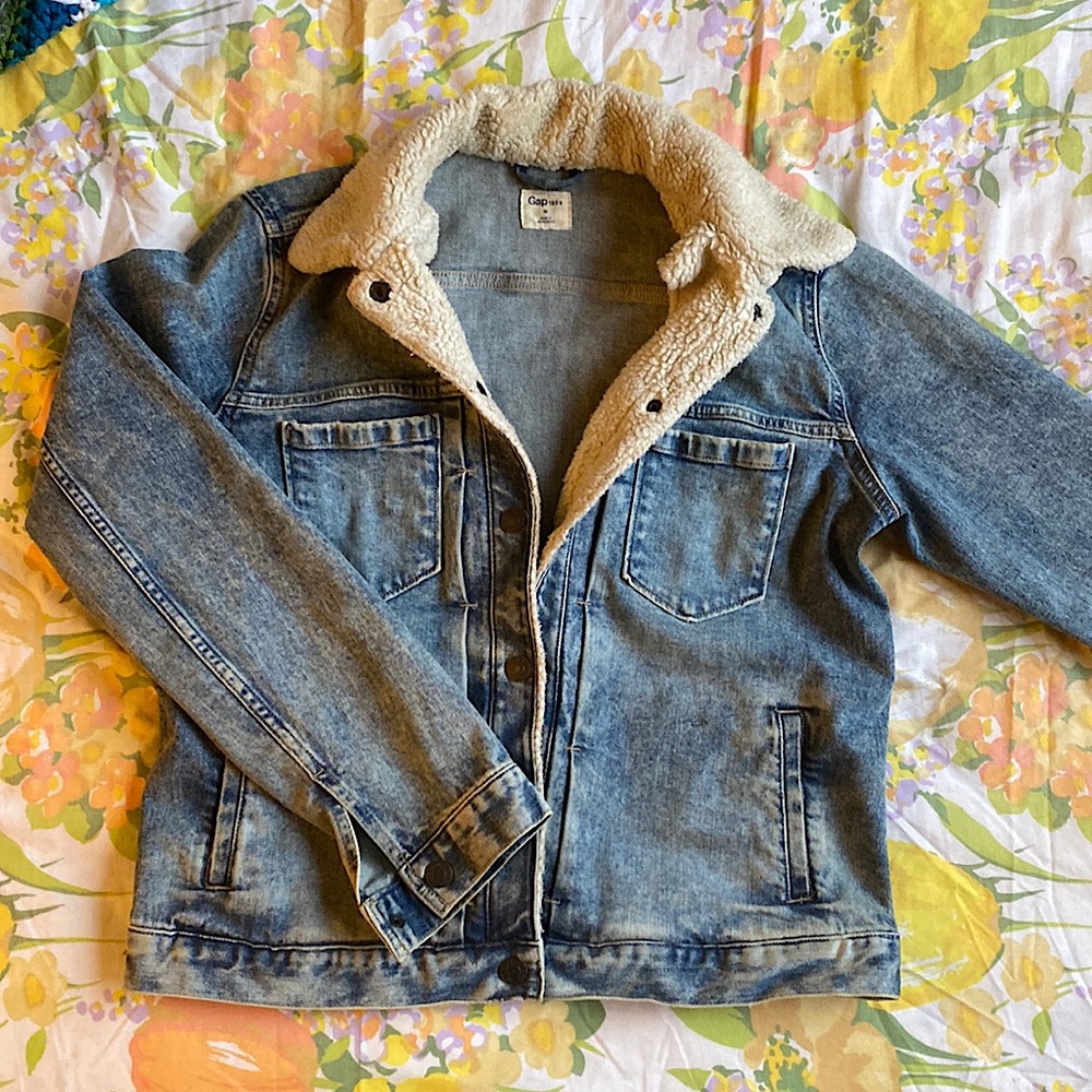 GAP Sherpa Denim Jacket